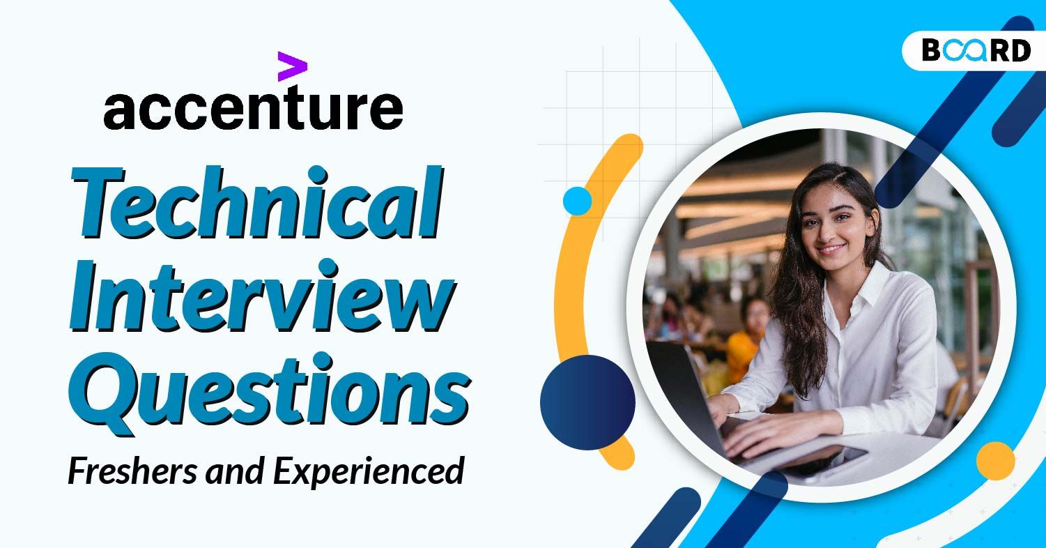 Accenture Technical Interview Questions: Freshers and Experienced(2025)