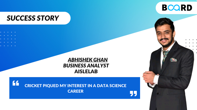 Cricket Piqued My Interest In A Data Science Career : Learn How