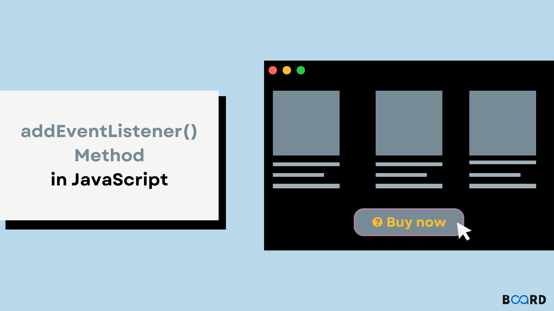 AddEventListener() in Javascript