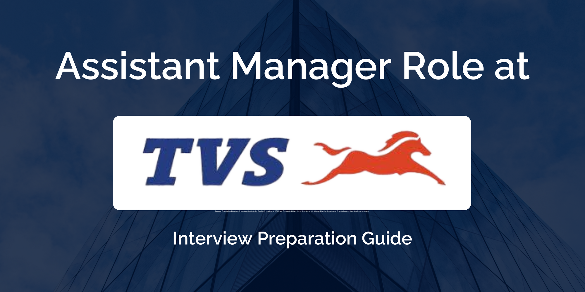 TVS Motor Company: Assistant Manager Interview - Key Preparation Tips for Success