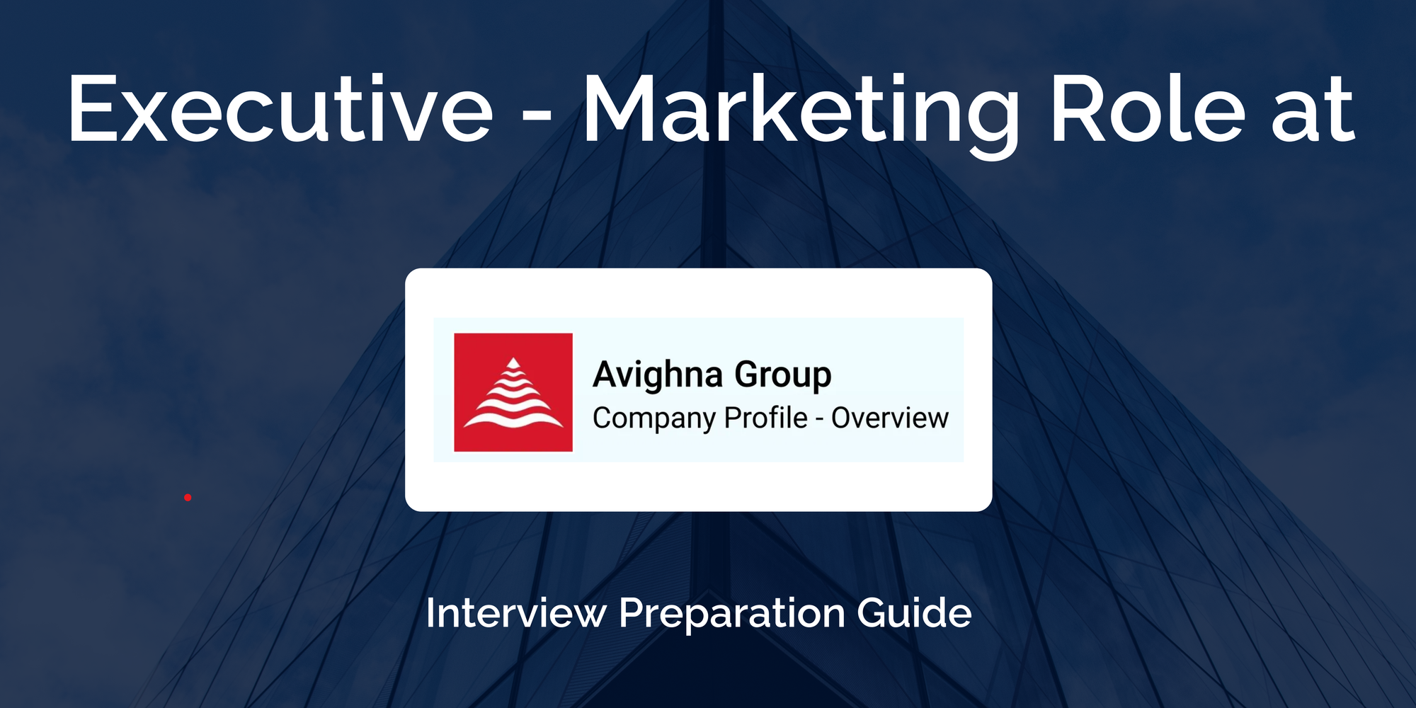 Avighna: Interview Preparation For Executive - Marketing Role