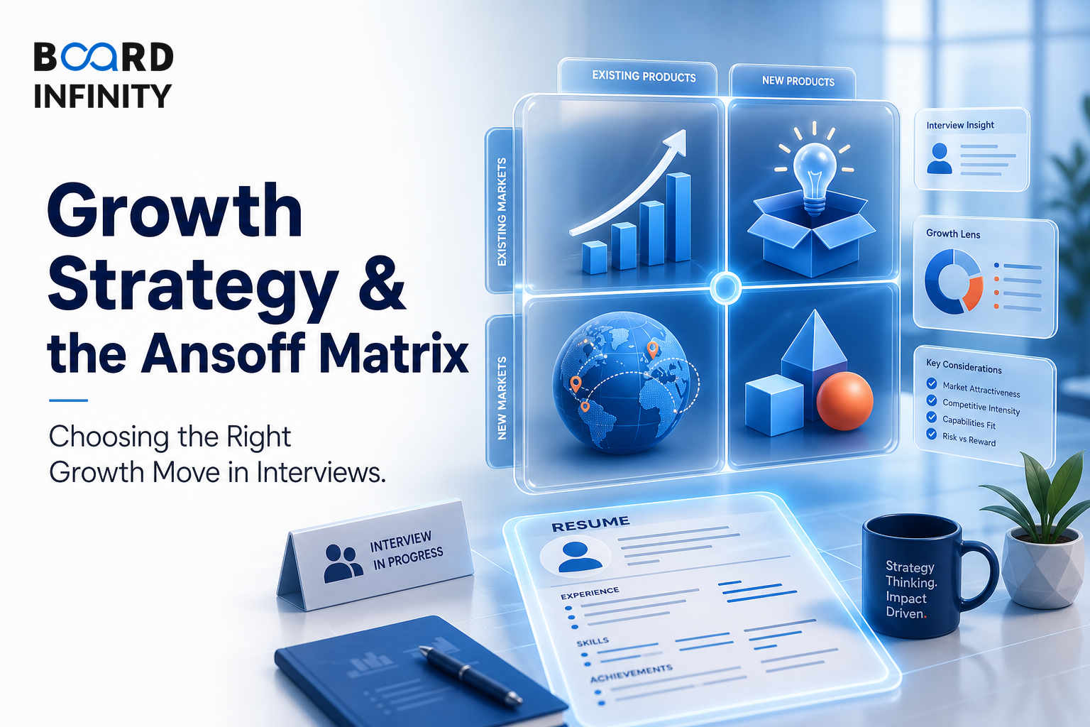 Growth strategy with the Ansoff matrix