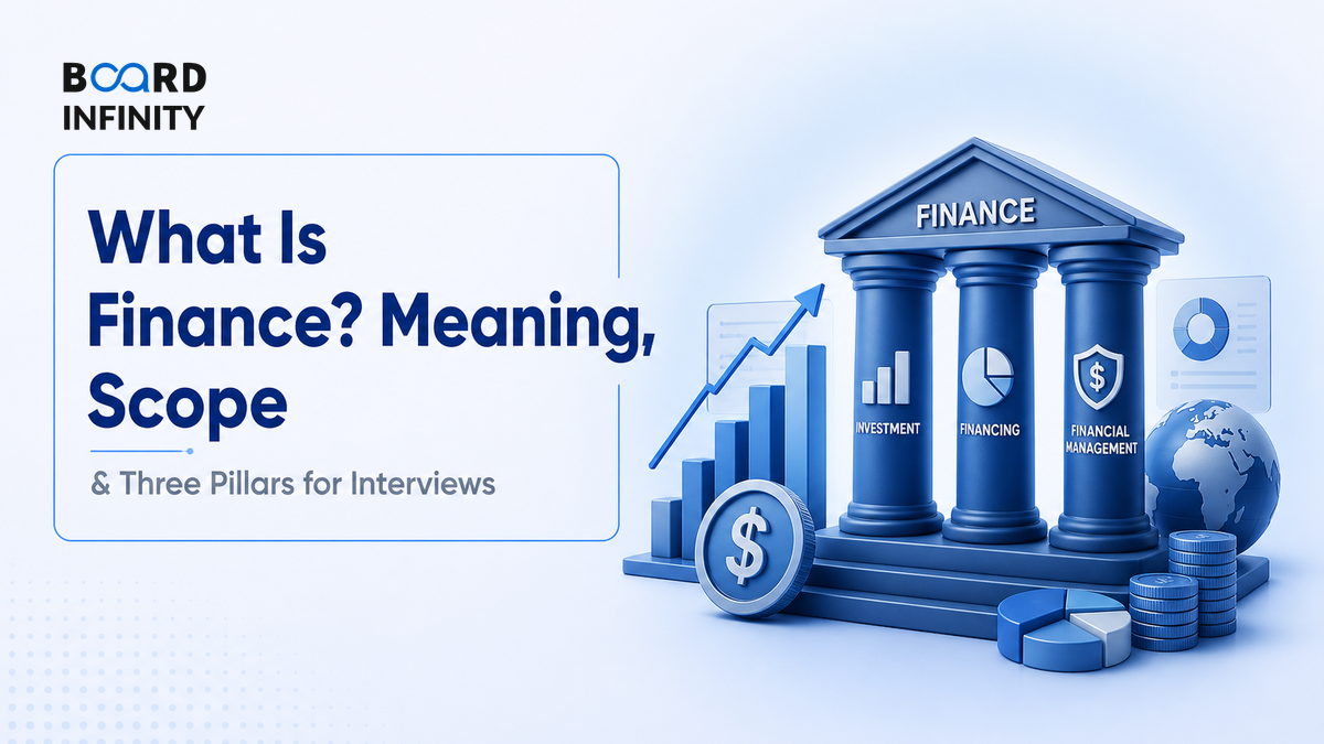 What Is Finance? Meaning, Scope & the Three Pillars