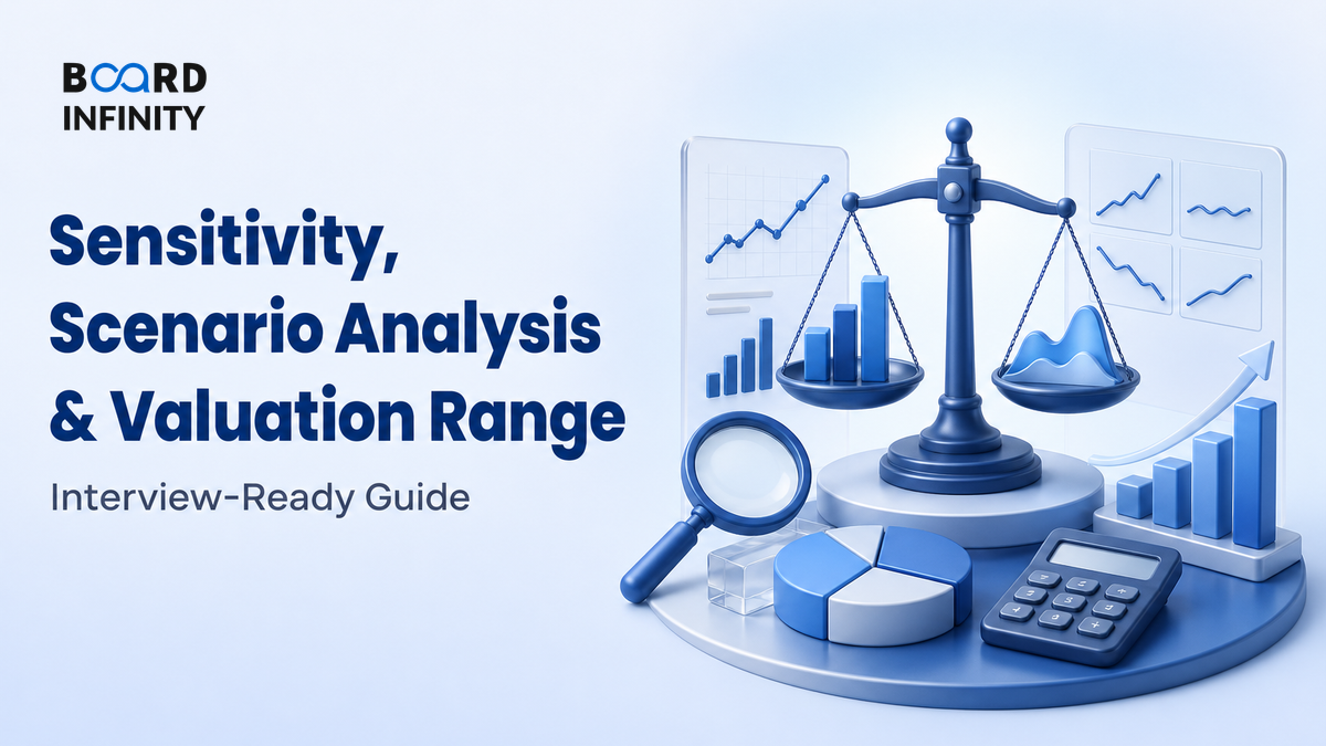 Sensitivity, Scenario Analysis & Presenting a Valuation Range