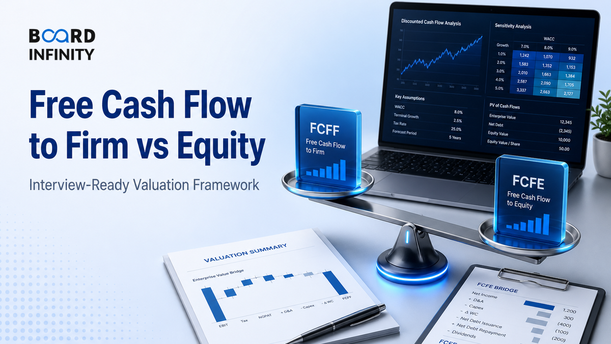 Free Cash Flow Two Ways: To the Firm and to Equity Holders