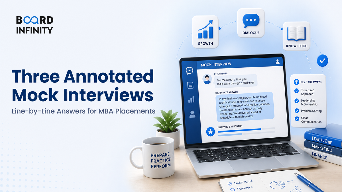 Three Annotated Mock Interviews, Line by Line