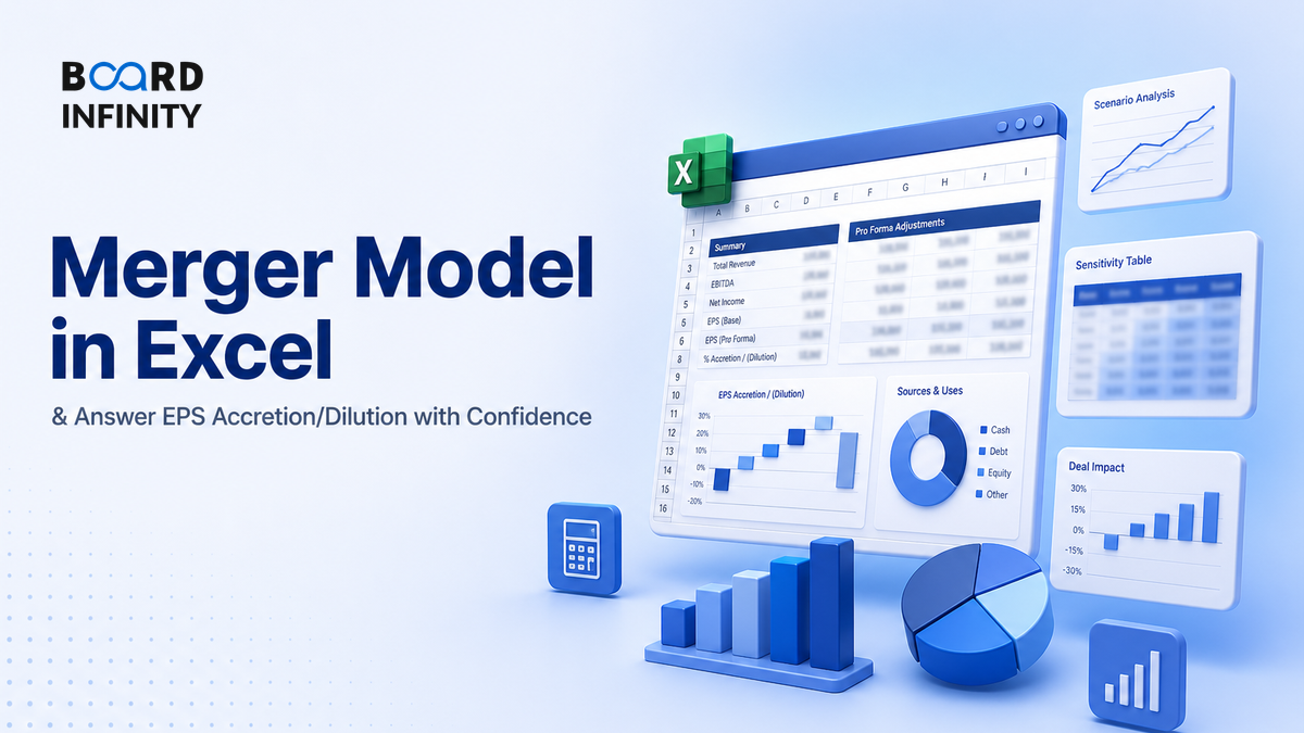The Merger Model and Earnings Impact in Excel