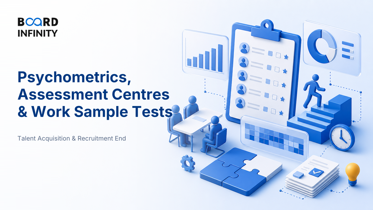 Psychometrics, Assessment Centres & Work Sample Tests