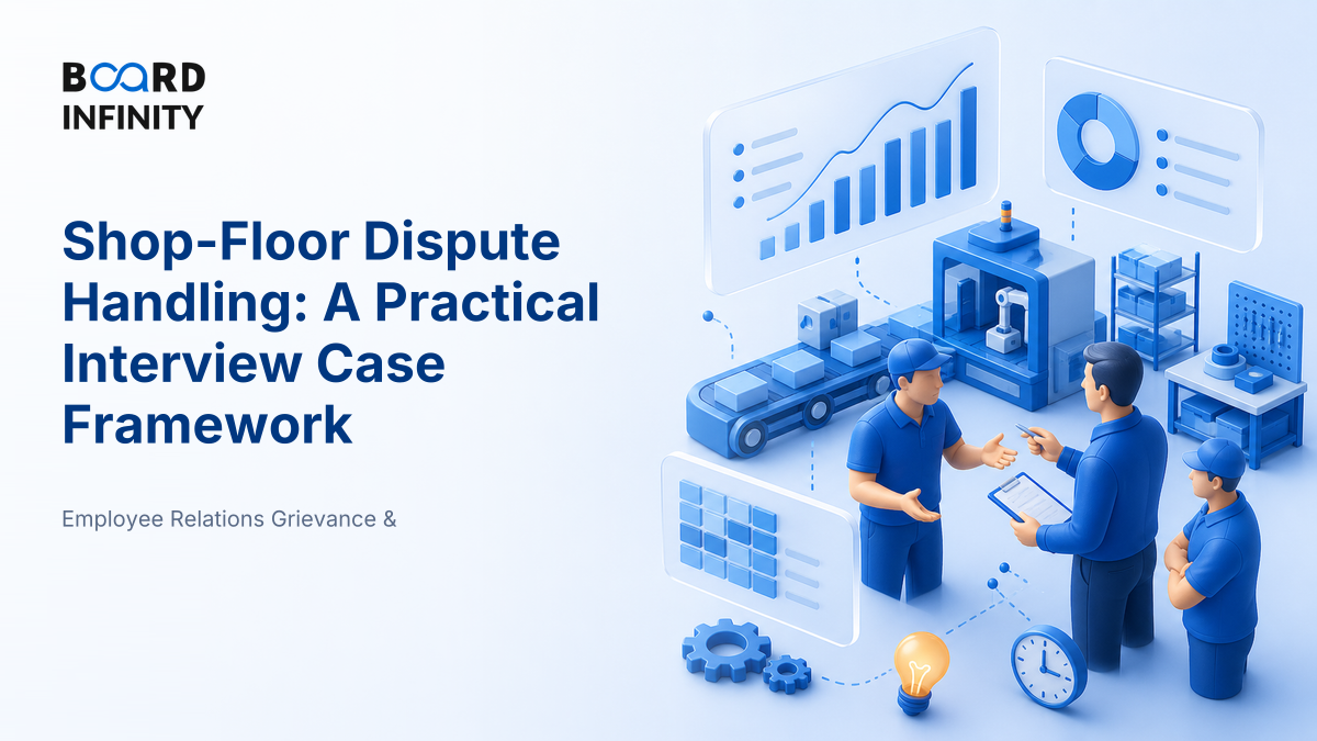 Case Study: Handling a Shop-Floor Dispute Before It Escalates