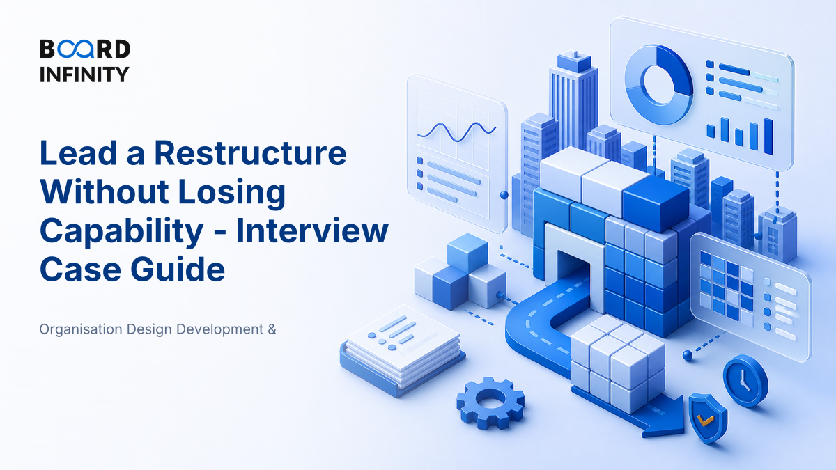 Case Study: Leading a Restructure Without Losing Capability