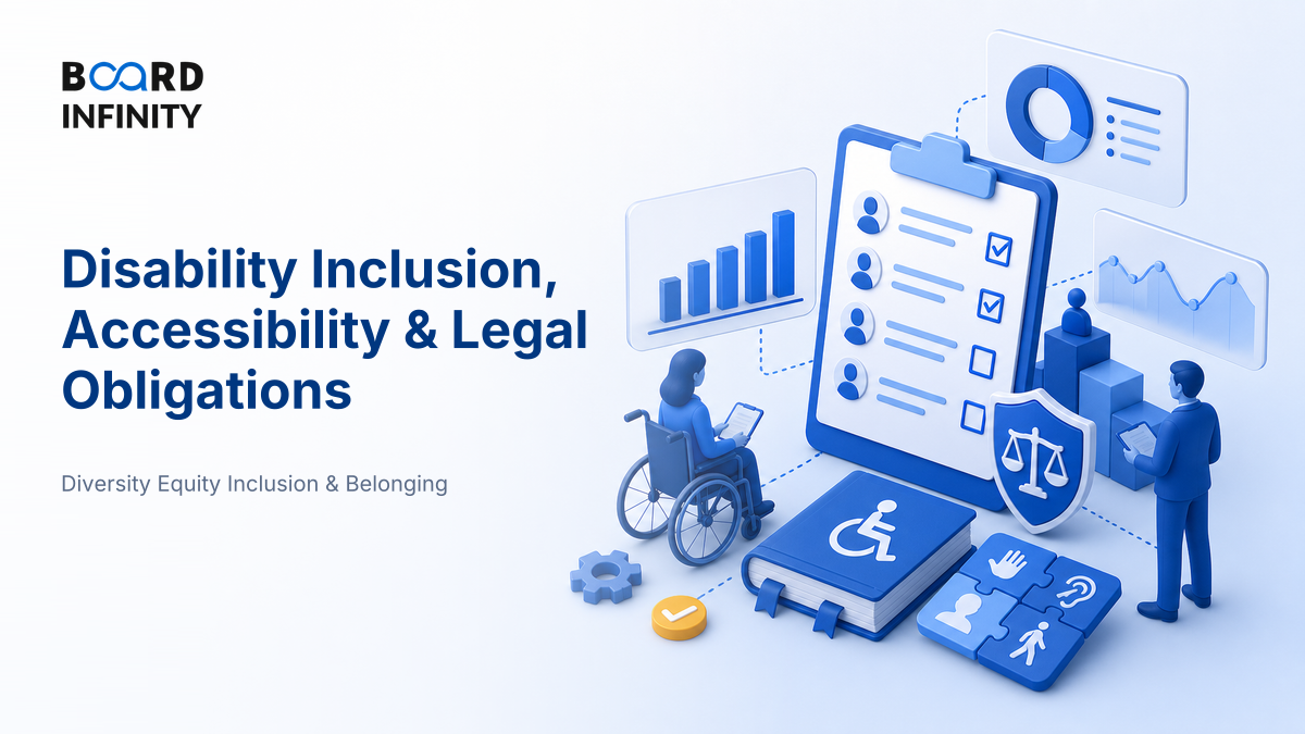 Disability Inclusion, Accessibility & Legal Obligations