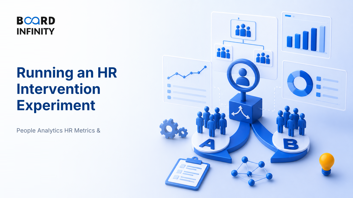 Running an Experiment on an HR Intervention