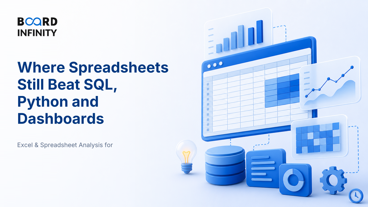 Where Spreadsheets Still Beat SQL, Python and Dashboards