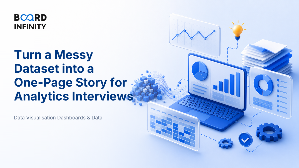 Case Study: Turning One Messy Dataset into a One-Page Story