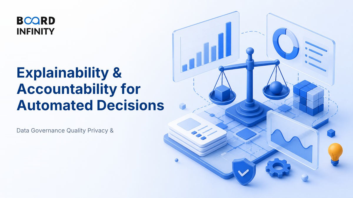 Explainability & Accountability for Automated Decisions