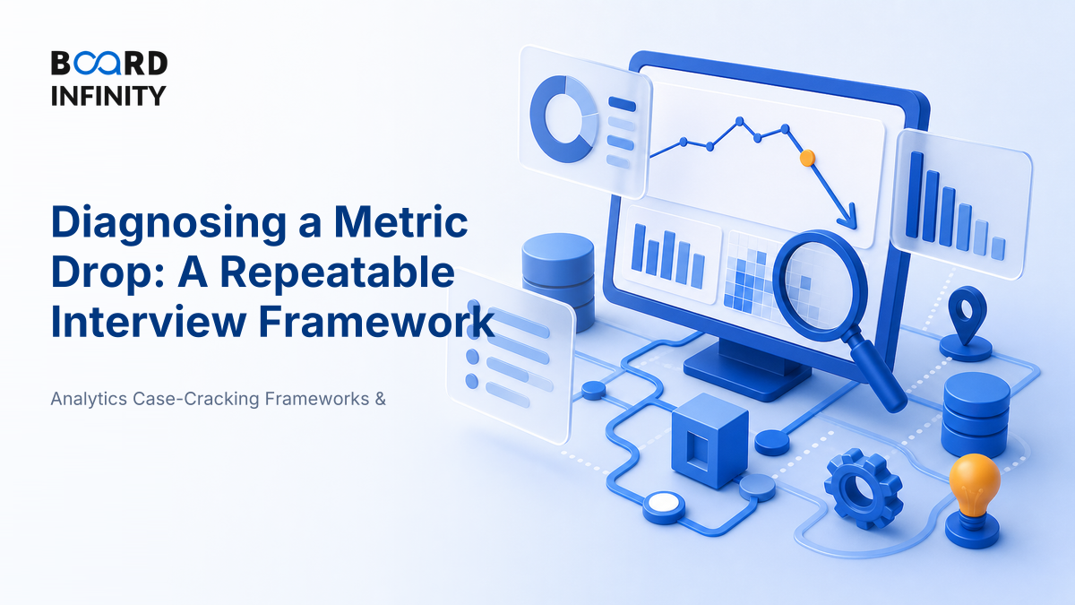 Diagnosing a Metric Drop: The Repeatable Framework
