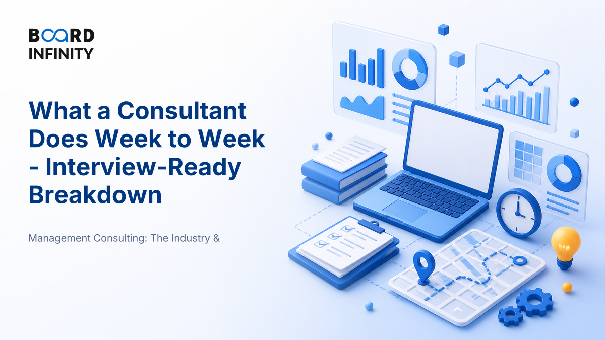 What a Consultant Does Week to Week