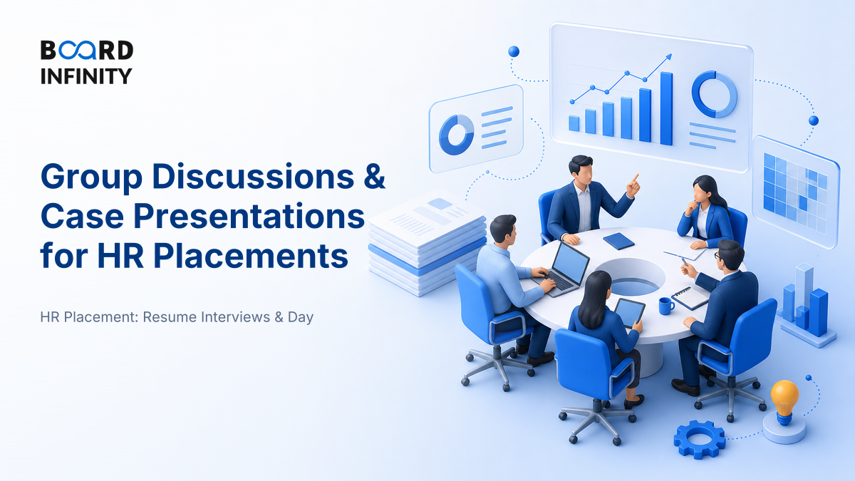 Group Discussions & Case Presentations for HR Placements