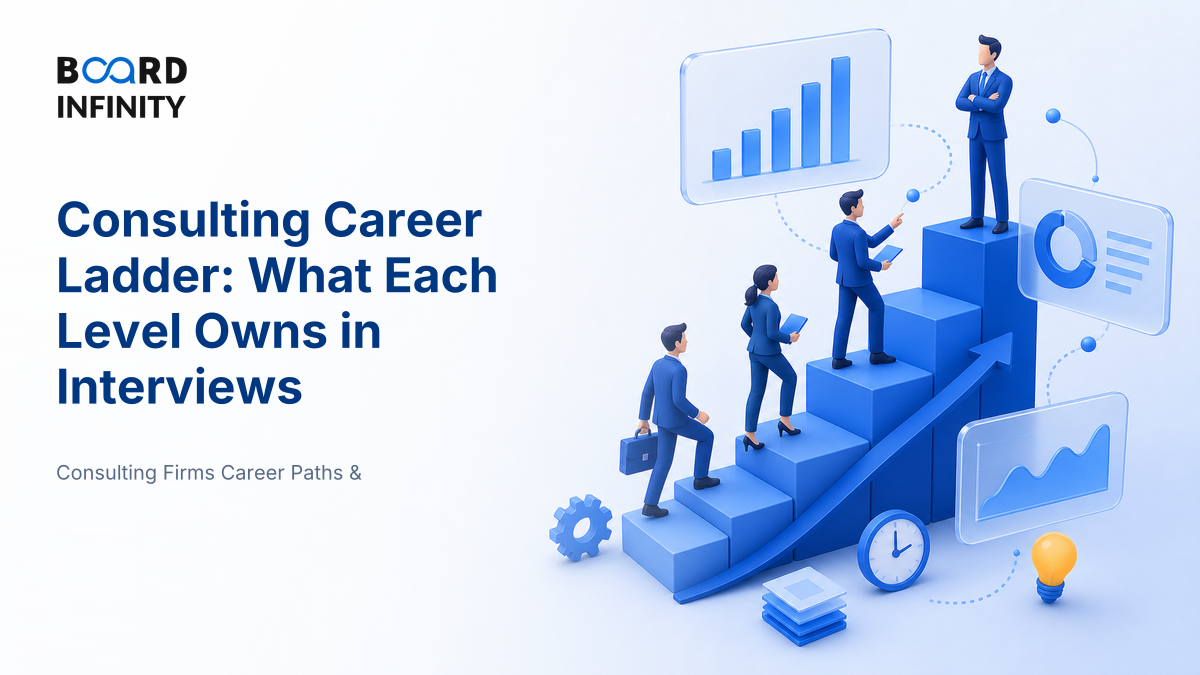 The Consulting Career Ladder and What Each Level Owns