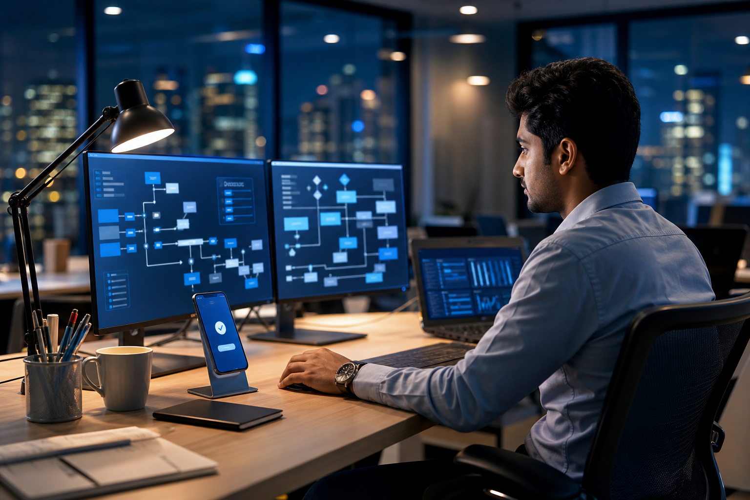AI in finance becomes powerful when it quietly protects high-volume money movement.