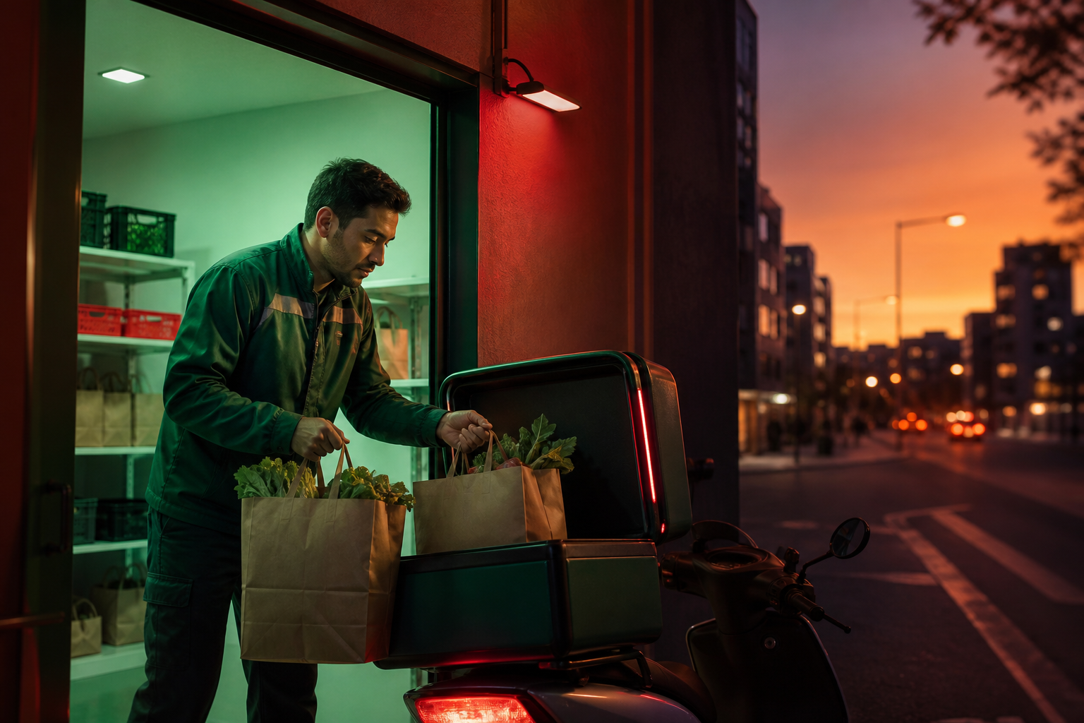 Grocery speed is won by placing the right inventory closer to dense local demand.