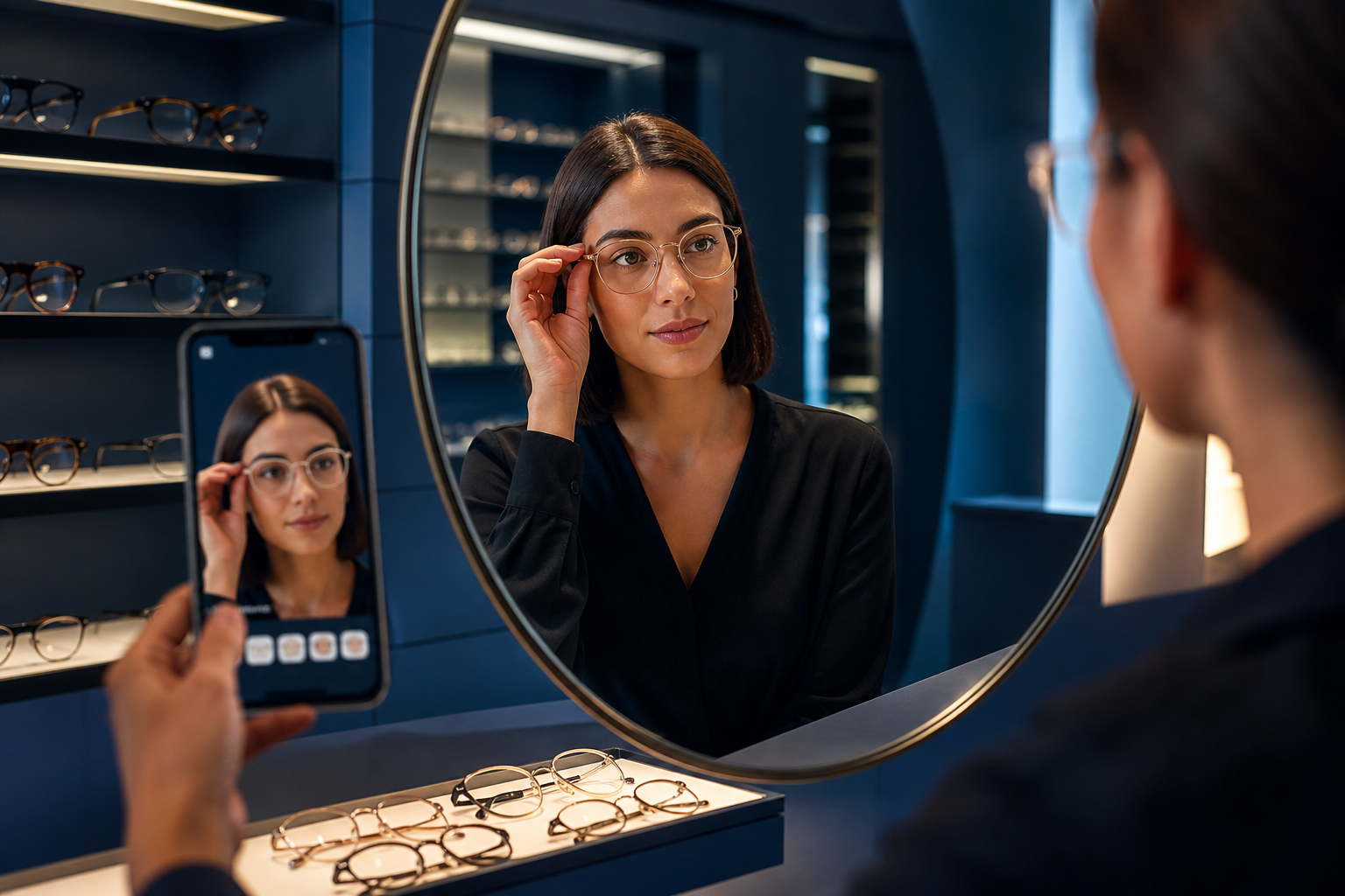 Lenskart makes segmentation memorable because different eyewear needs are visible in the buying journey itself.