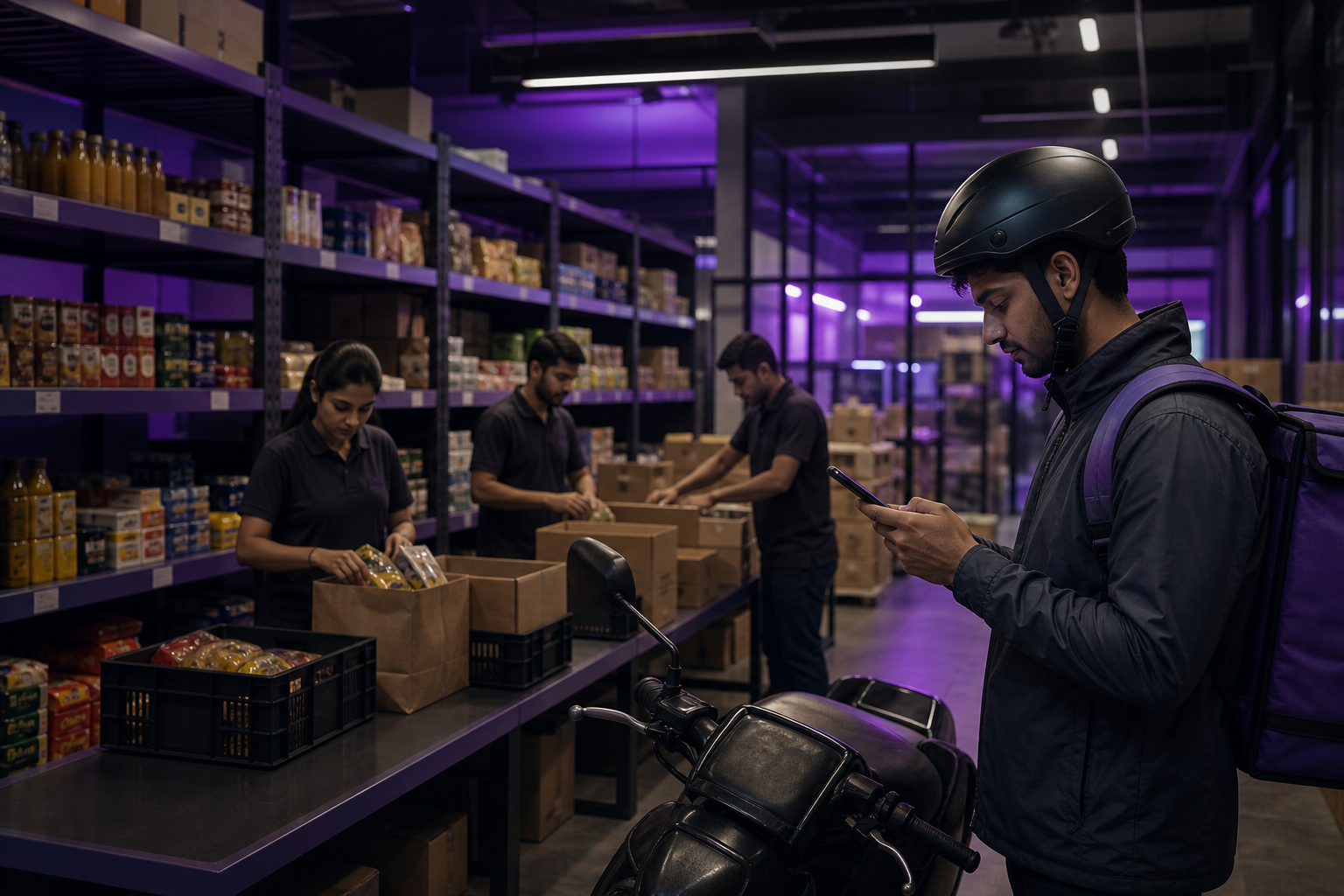 Zeptoβs marketing promise is memorable because the supply chain is designed around speed at the neighbourhood level.