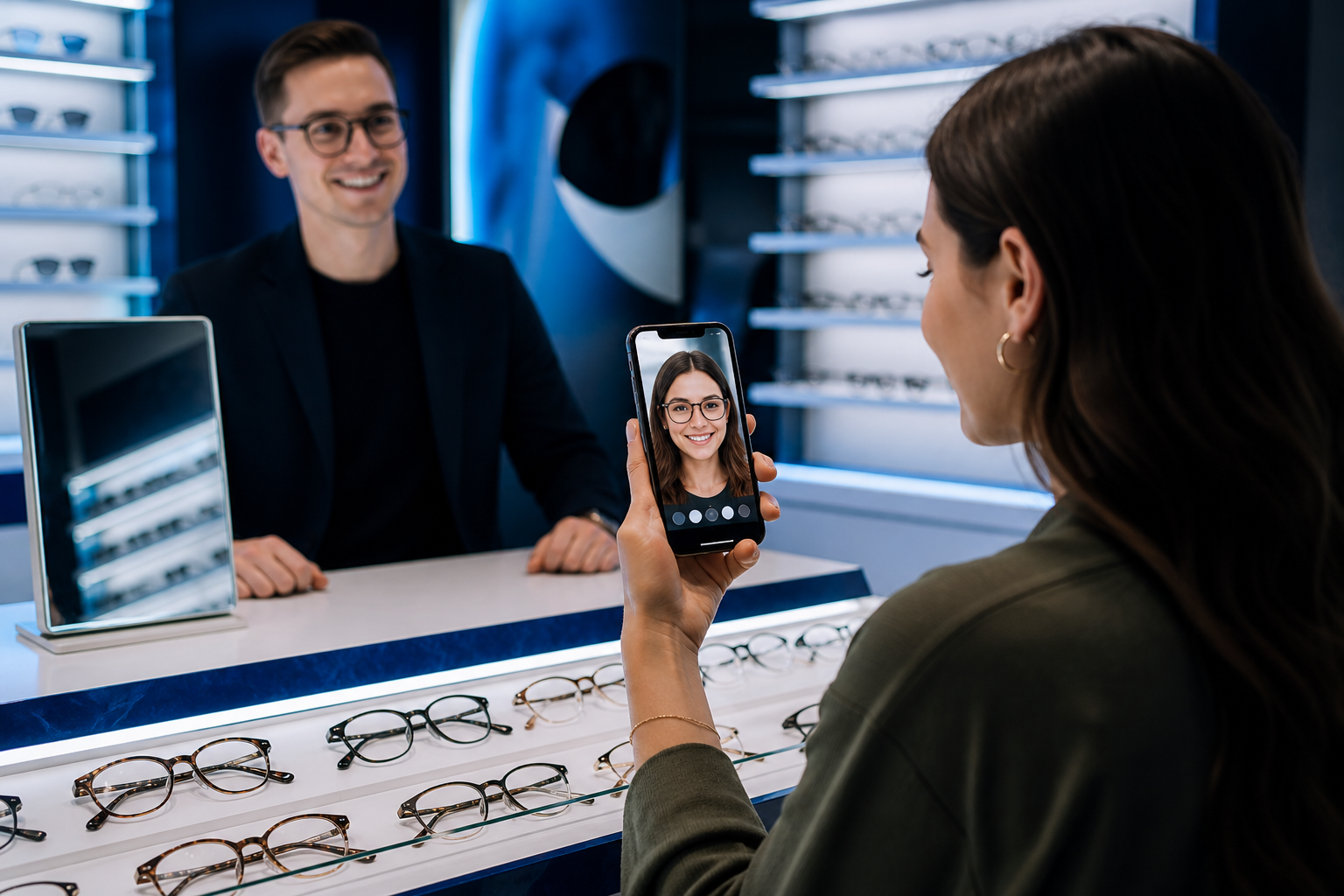 Lenskart’s strength is not one channel; it is the handoff between digital discovery and physical confidence.