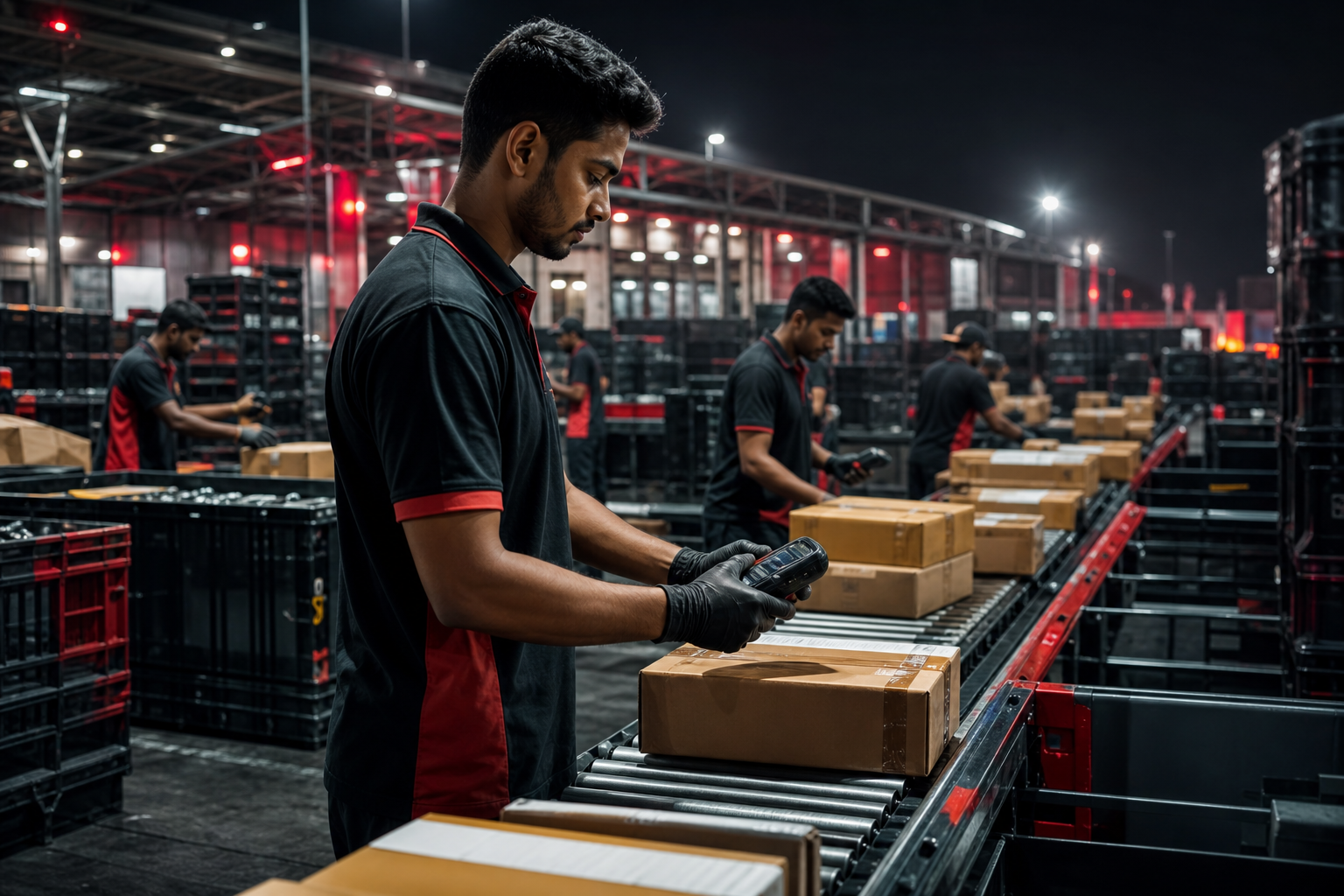 Logistics productivity is won on the floor where thousands of small task decisions compound into service performance.