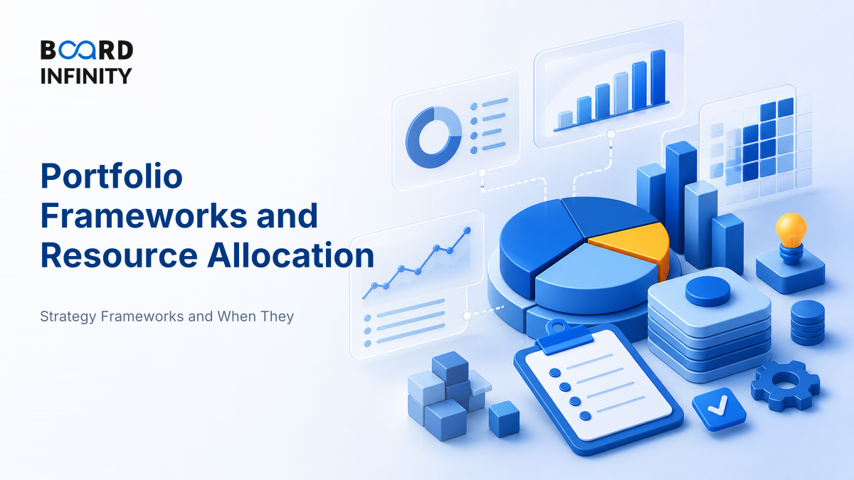 Portfolio Frameworks and Resource Allocation