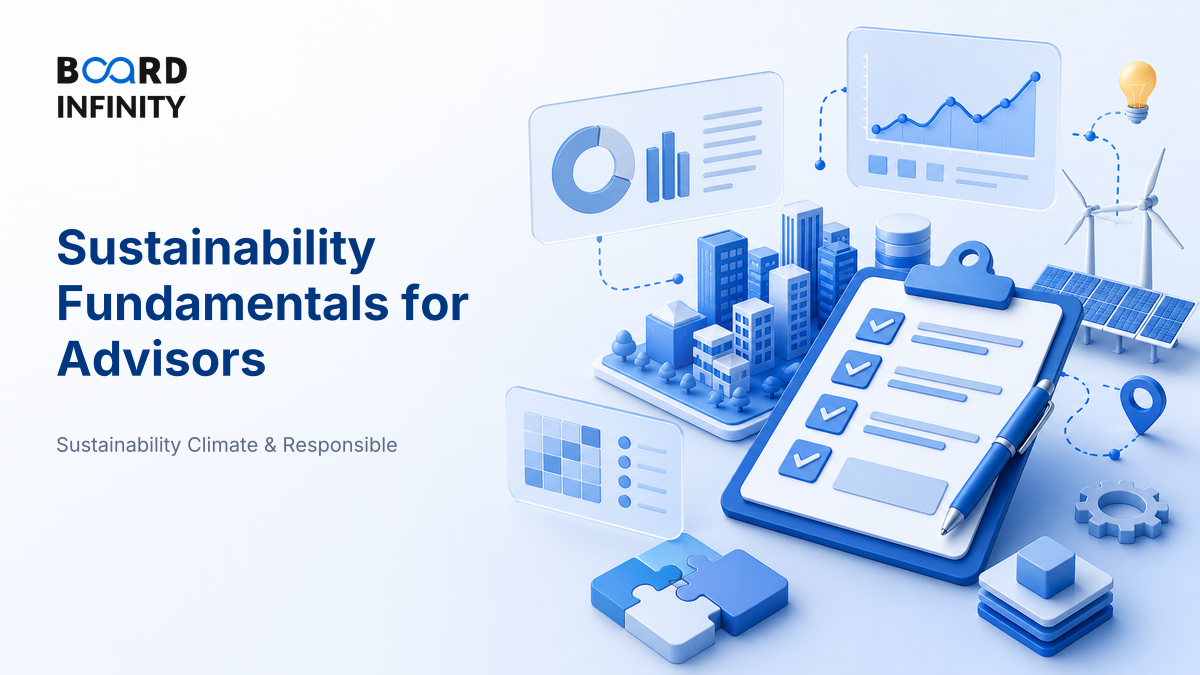 Sustainability Fundamentals for Advisors