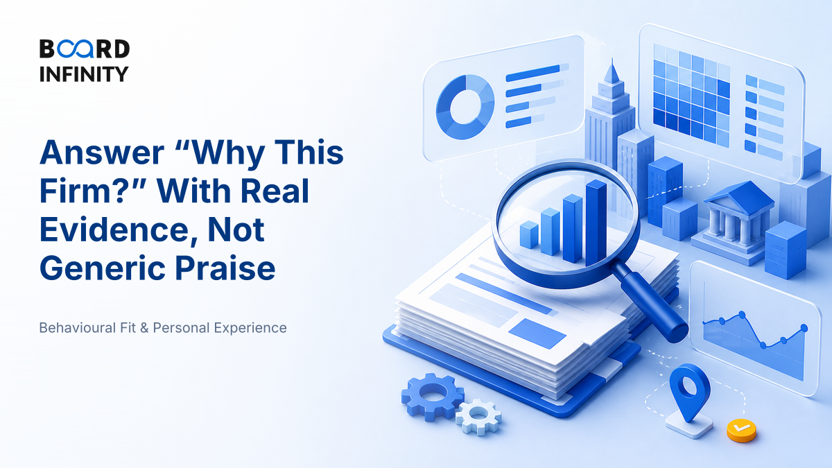 Answering 'Why This Firm?' With Real Evidence