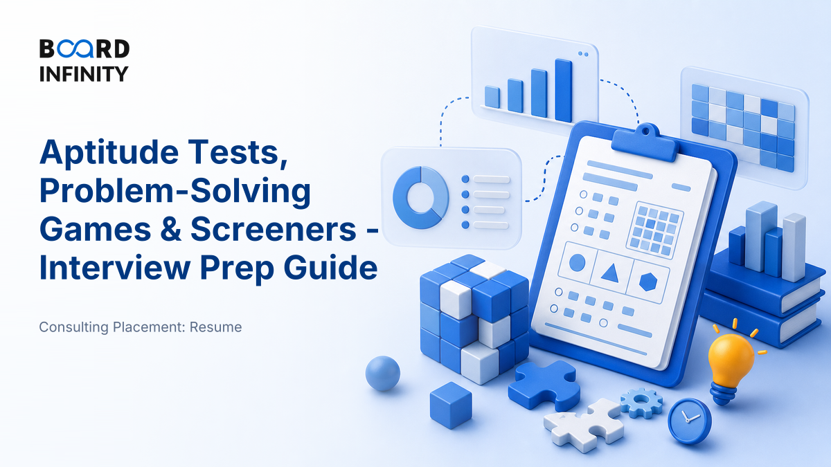 Aptitude Tests, Problem-Solving Games & Screeners