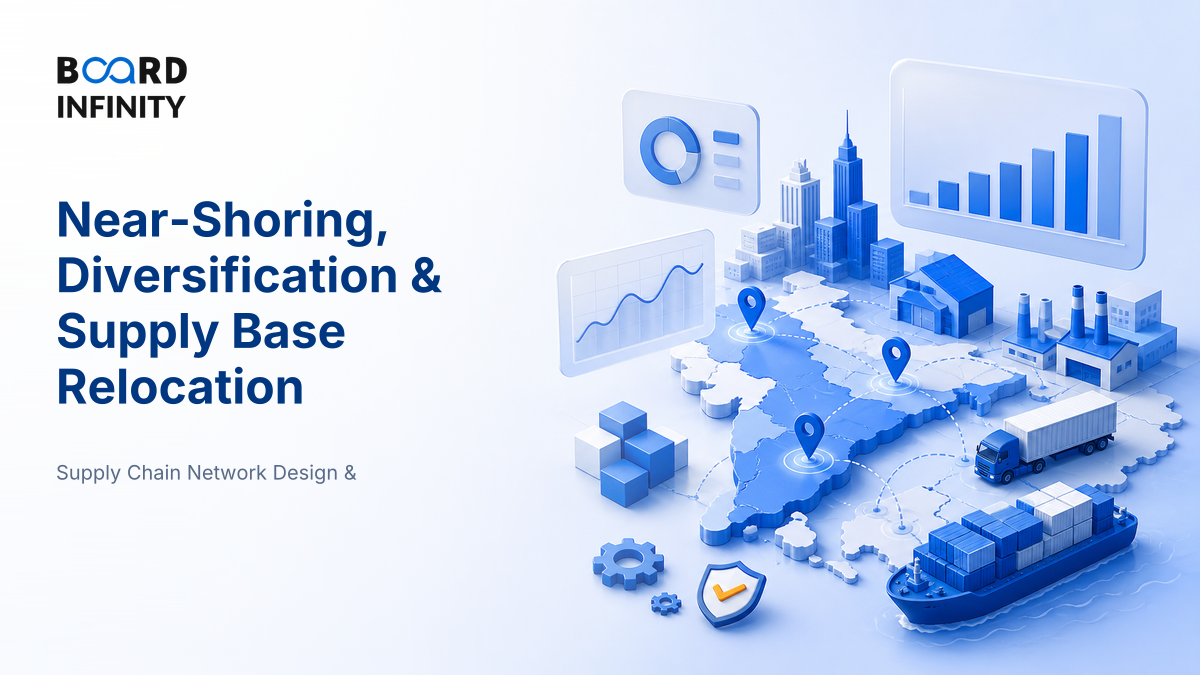 Near-Shoring, Diversification & Supply Base Relocation