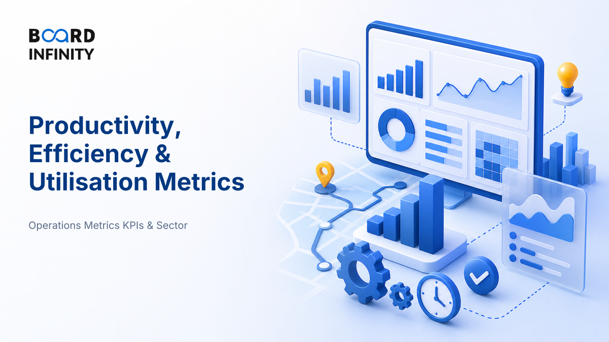Productivity, Efficiency & Utilisation Metrics