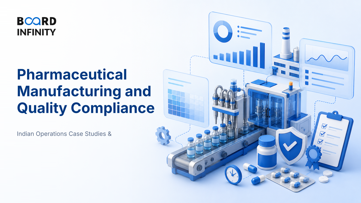 Pharmaceutical Manufacturing and Quality Compliance