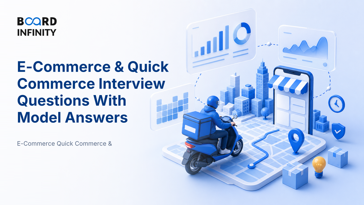E-Commerce & Quick Commerce Interview Questions With Model Answers