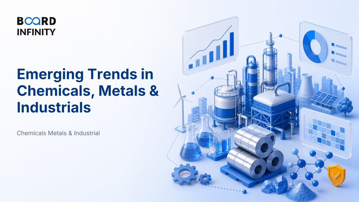 Emerging Trends Reshaping Chemicals, Metals & Industrials