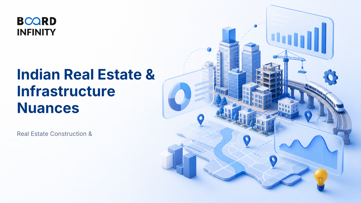 Indian Market Nuances in Real Estate & Infrastructure