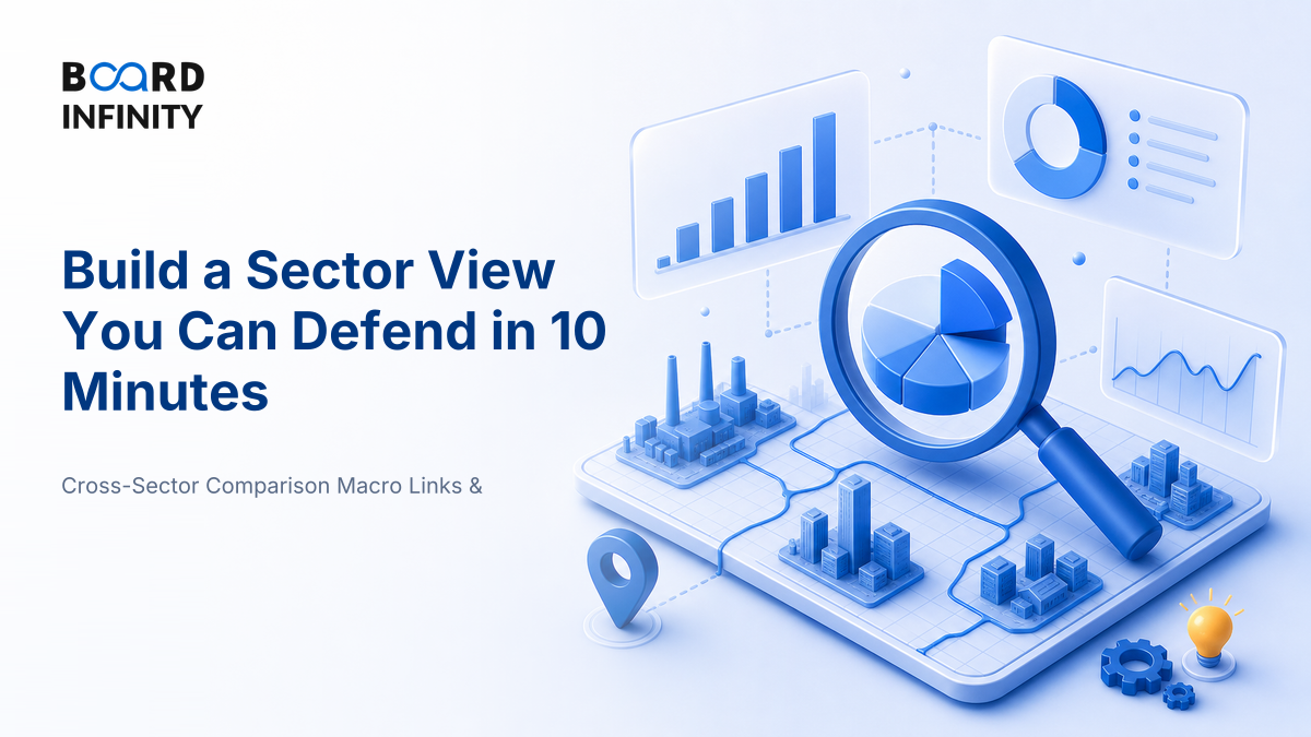 Building a Sector View You Can Defend in Ten Minutes
