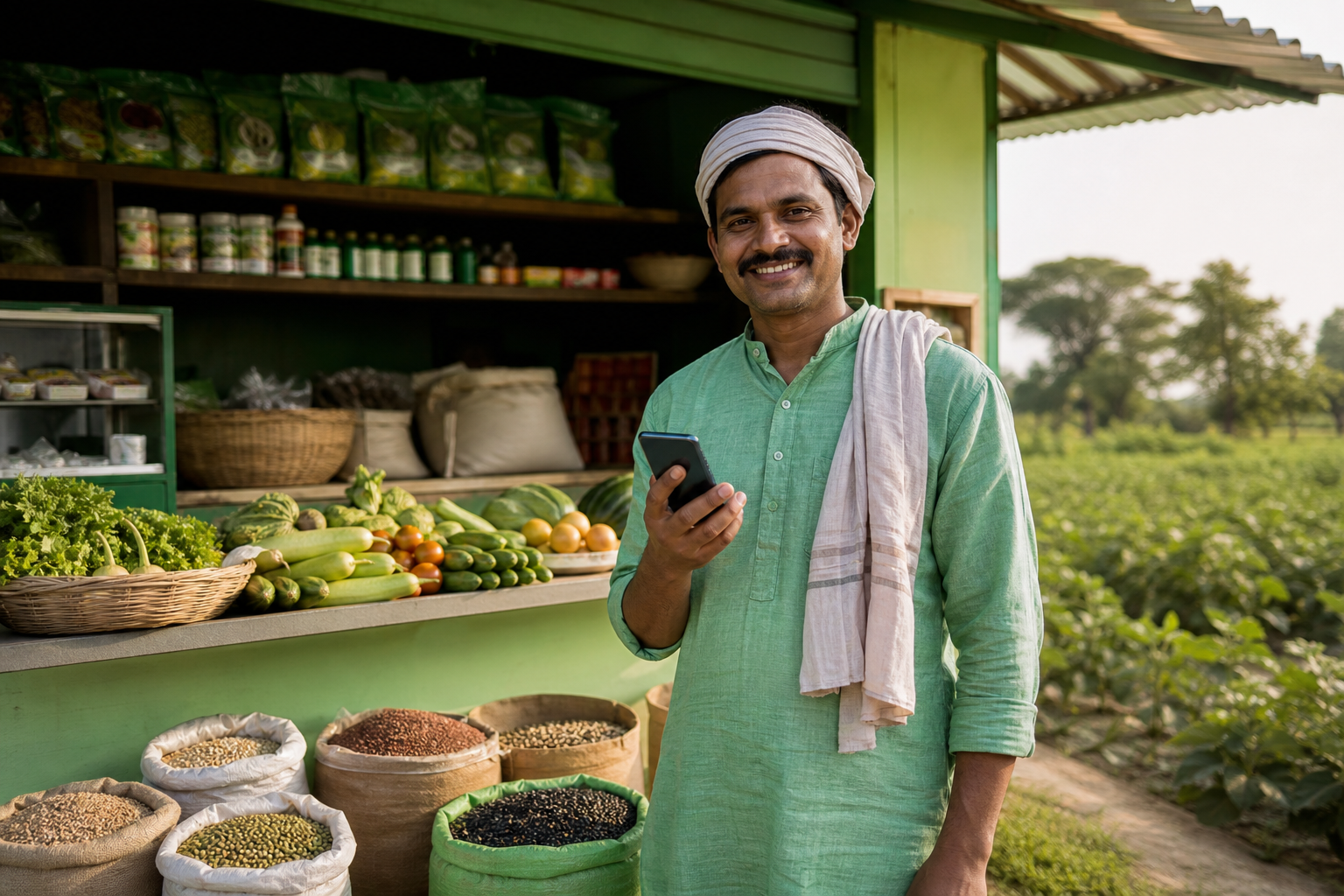 DeHaat is memorable because it turns a scattered farm journey into one connected service layer.
