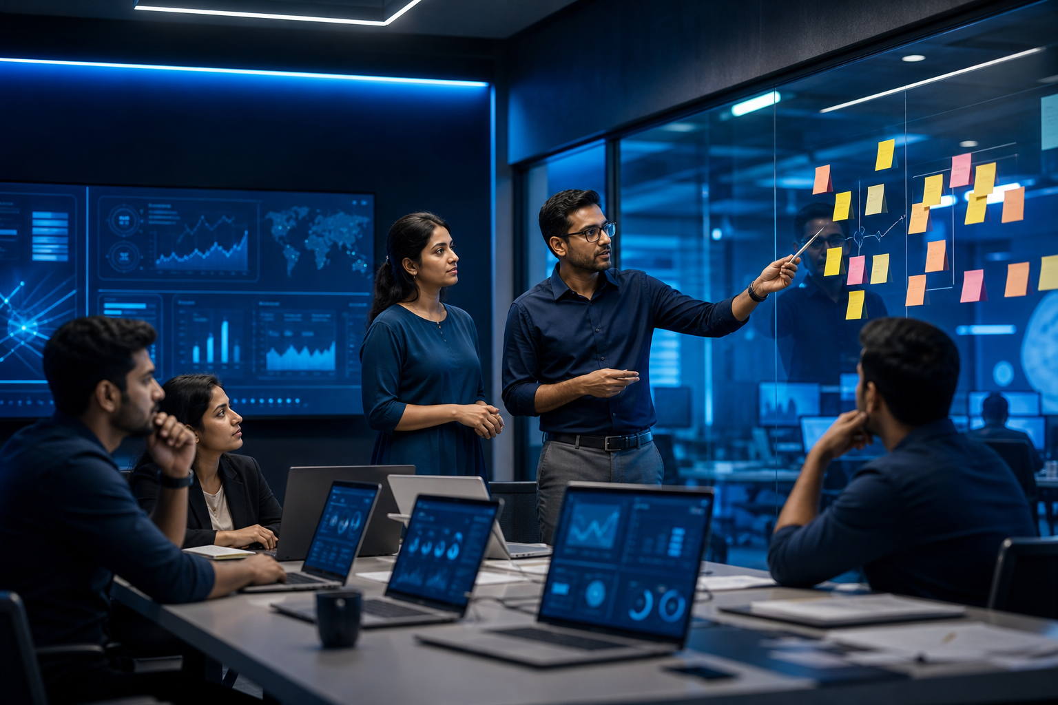 AI consulting becomes real when strategy, engineering and adoption sit in the same room.