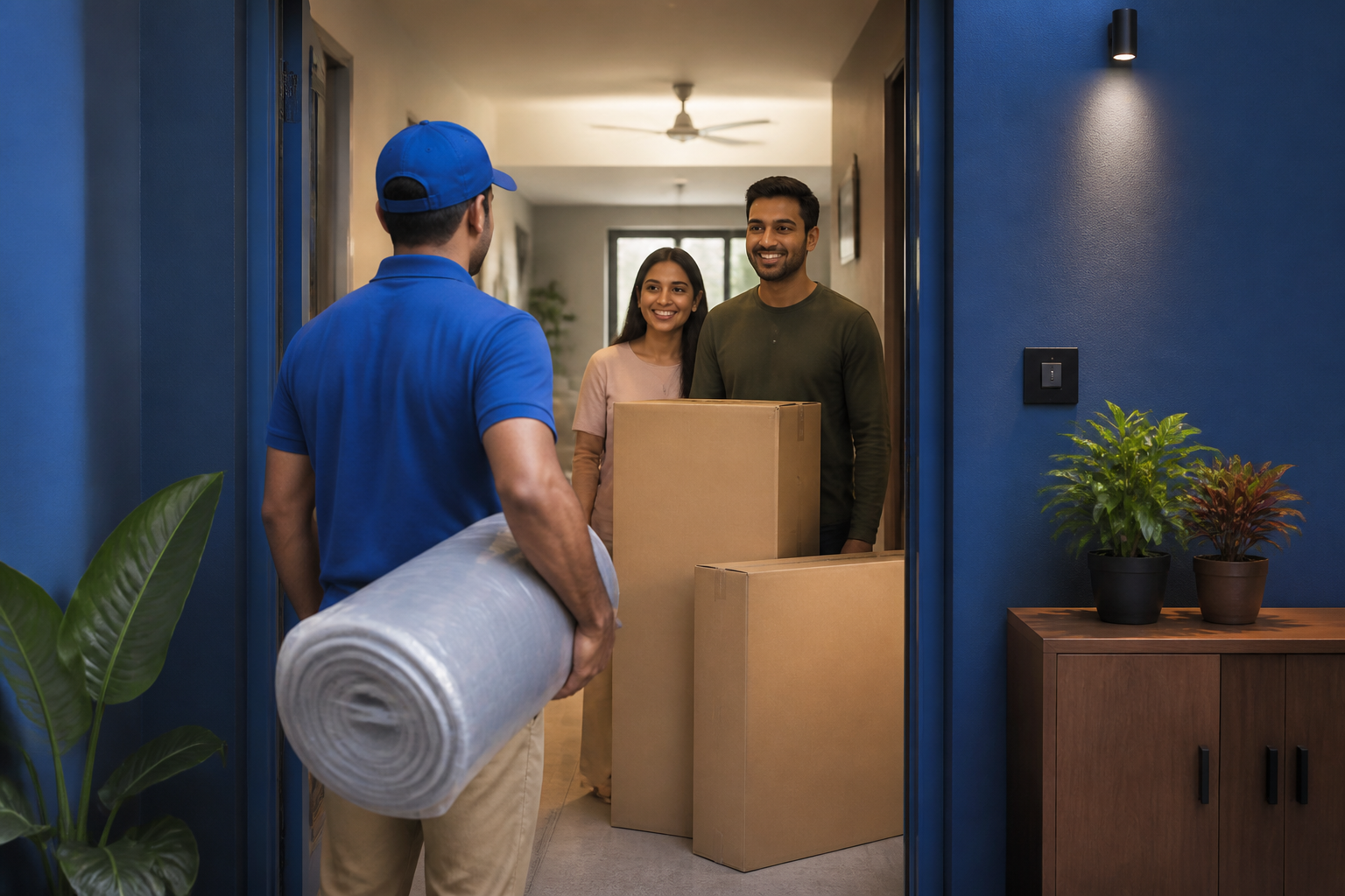 Bulky products make warehouse location visible to the customer through delivery cost, speed and damage risk.