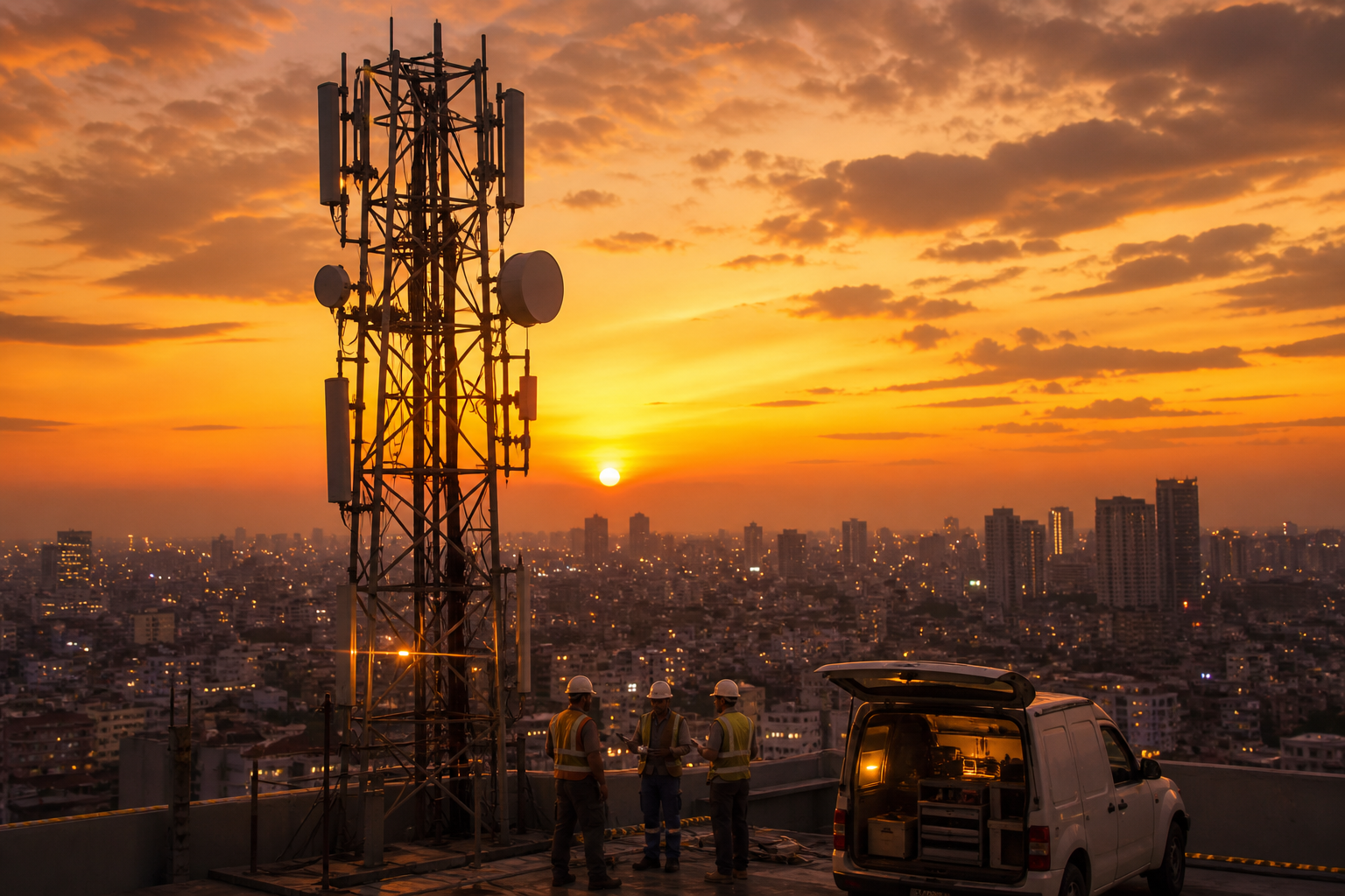 Shared infrastructure turns thousands of physical sites into a platform for digital connectivity.