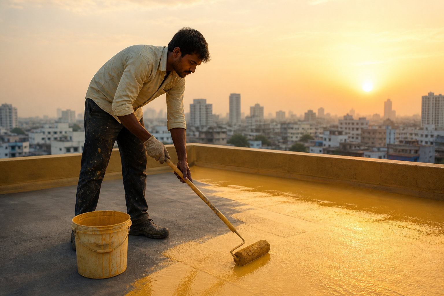 Dr. Fixit is memorable because waterproofing is not an abstract chemical - it is a visible problem on a real roof.