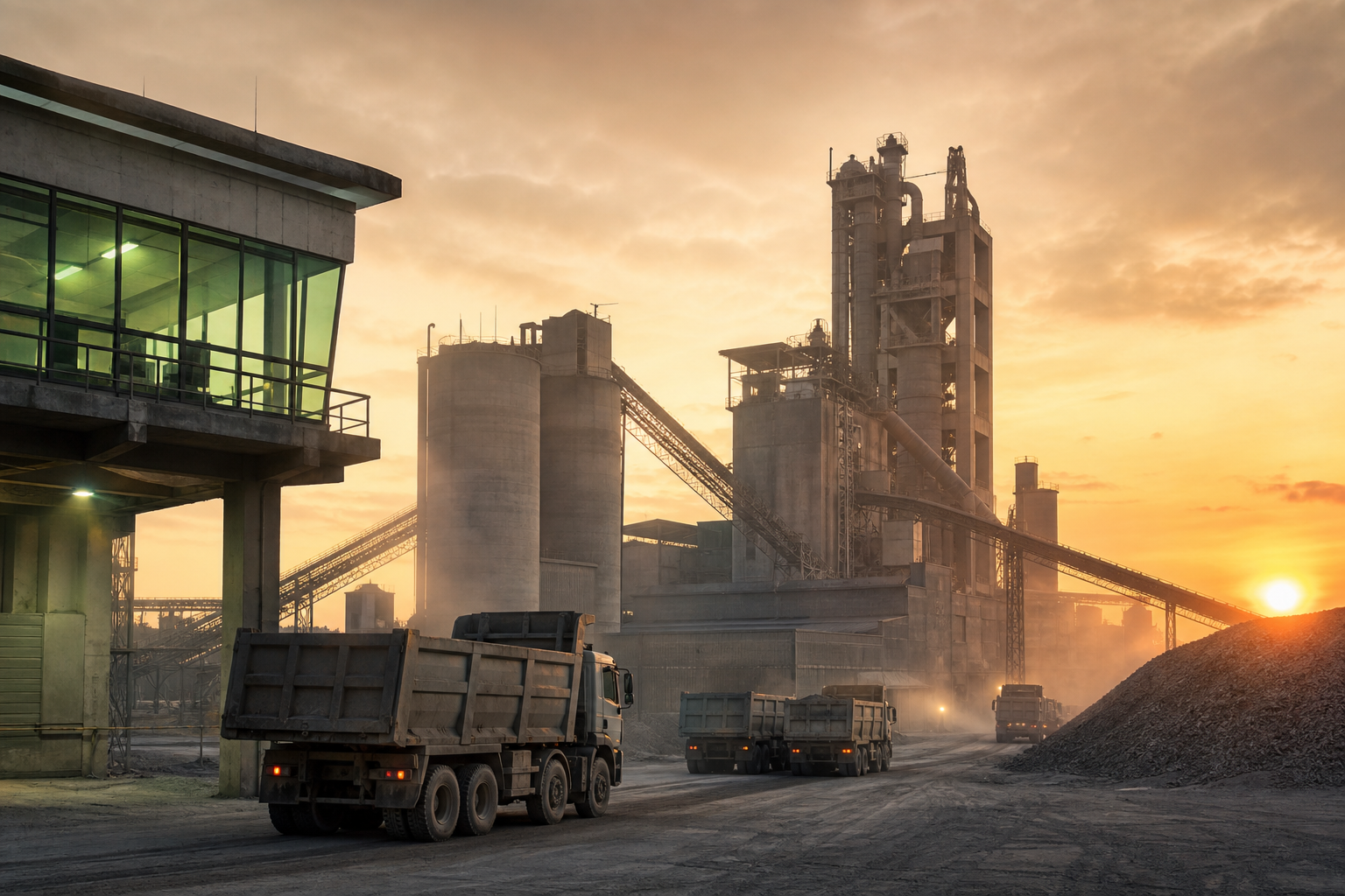 Cement makes decarbonisation tangible because carbon is embedded in both the chemistry and the operations.
