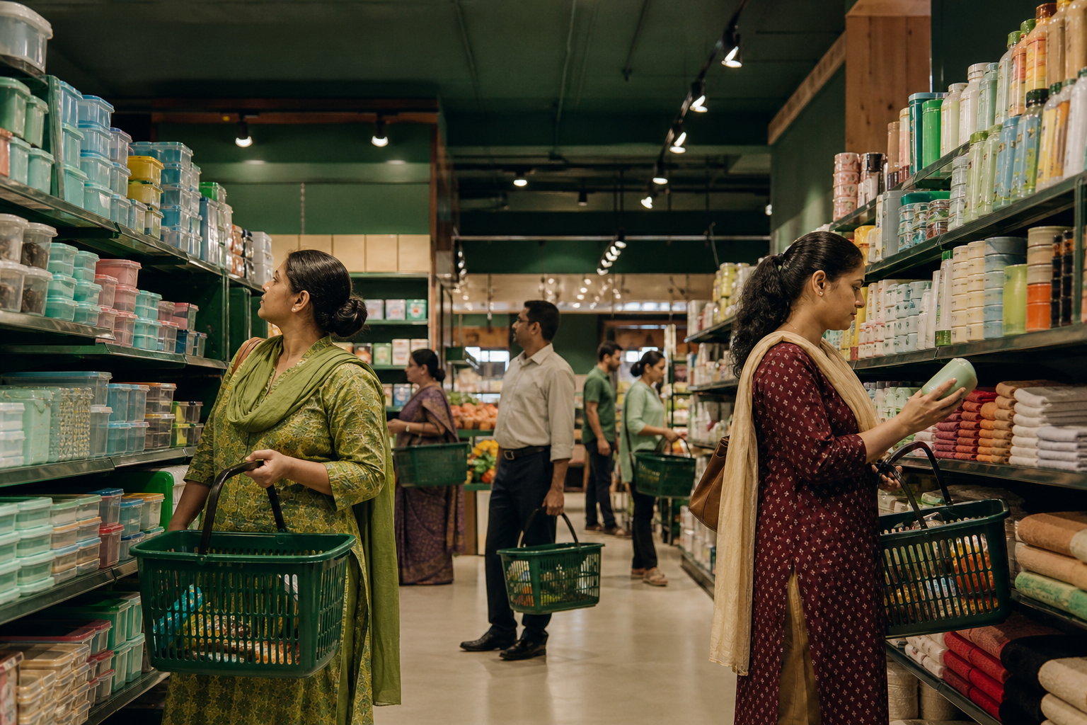 DMart's inventory logic is simple to see on the shop floor - fast-moving essentials must keep flowing.