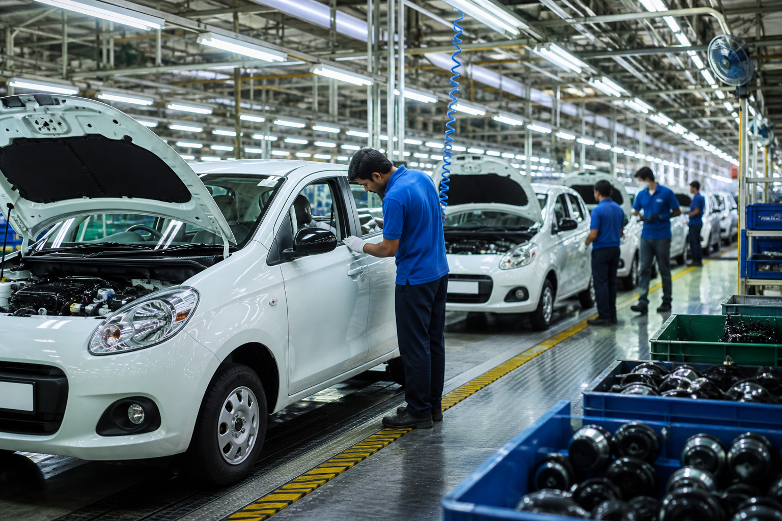 JIT succeeds when the part, the worker and the production schedule meet at the same moment.