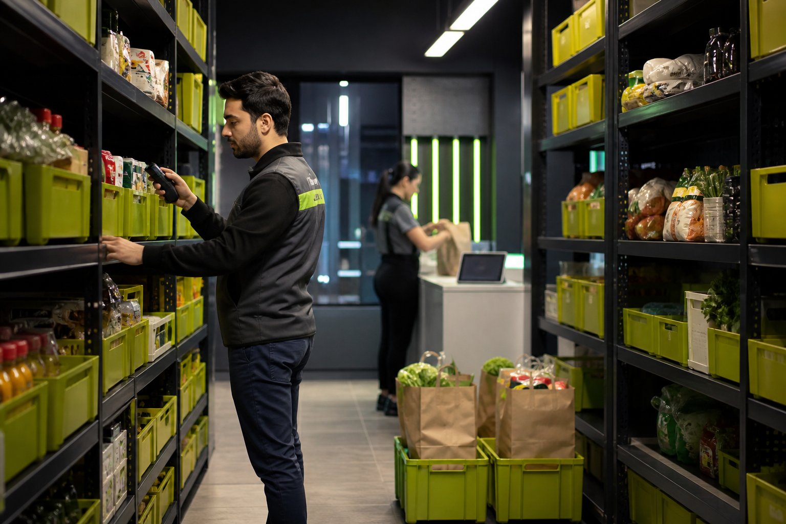 Quick-commerce sites make operations visible because every delay immediately affects the customer promise.