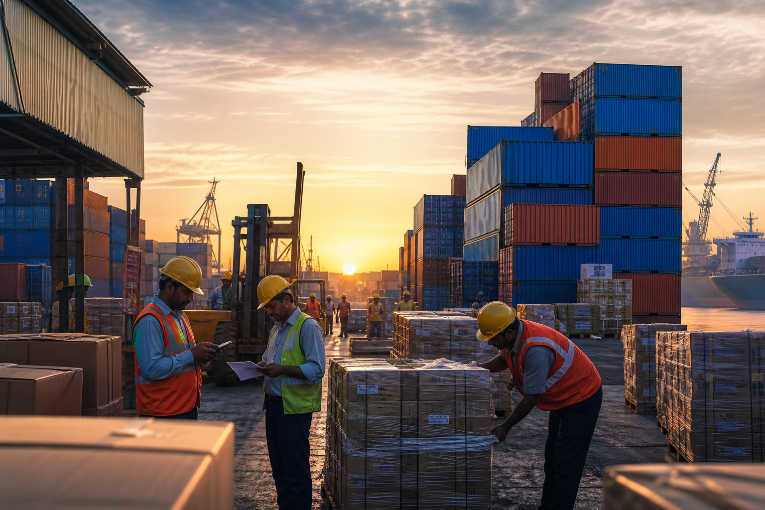 The real value in international freight often appears at consolidation points, where many small shipments become one eff